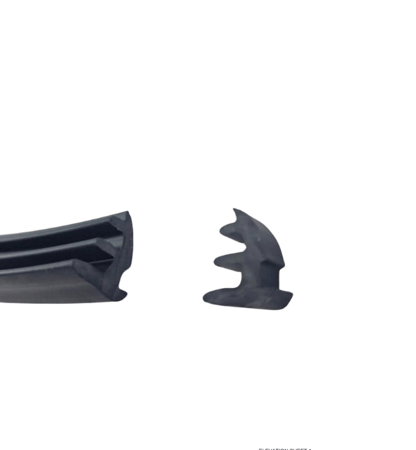 Cortizo glazing gasket 7mm wedge -360007